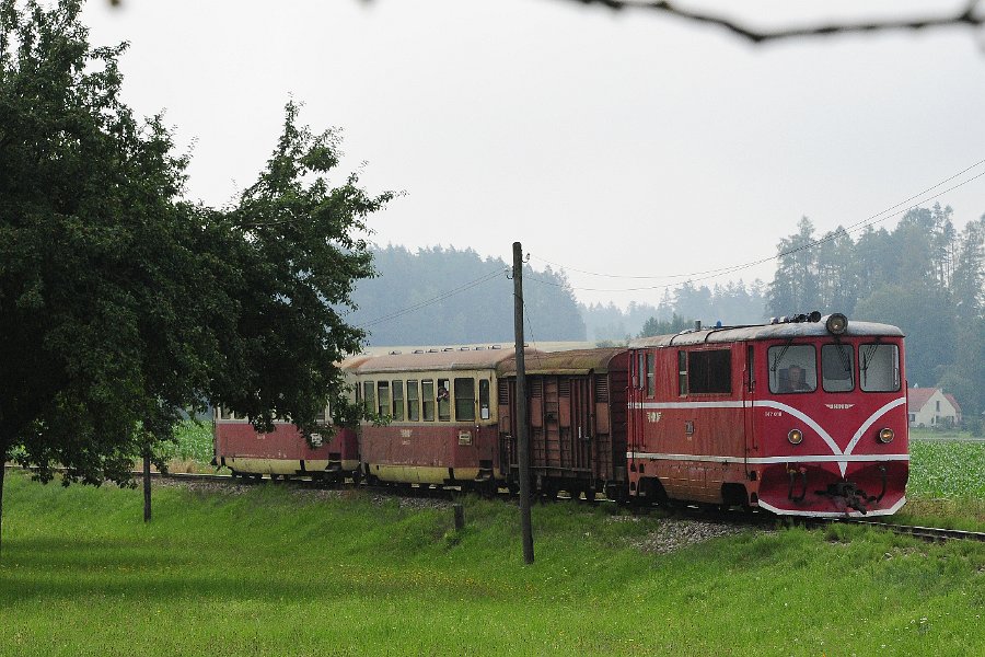 2020.07.19 JHMD T47.018 und T47.005 Jindřichův Hradec - Nová Bystřice (23)